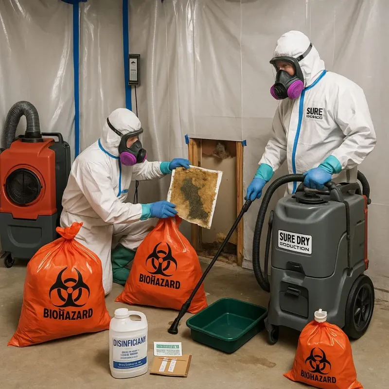 Contaminated Water Handling Protocols process in Cornwall, PA