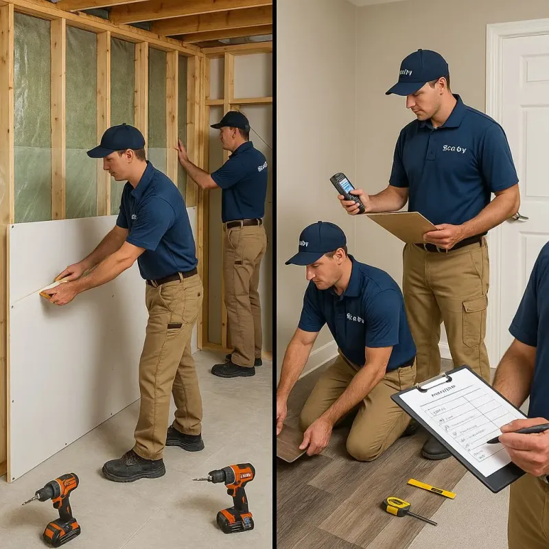 Repairs and Reconstruction process in Cornwall, PA